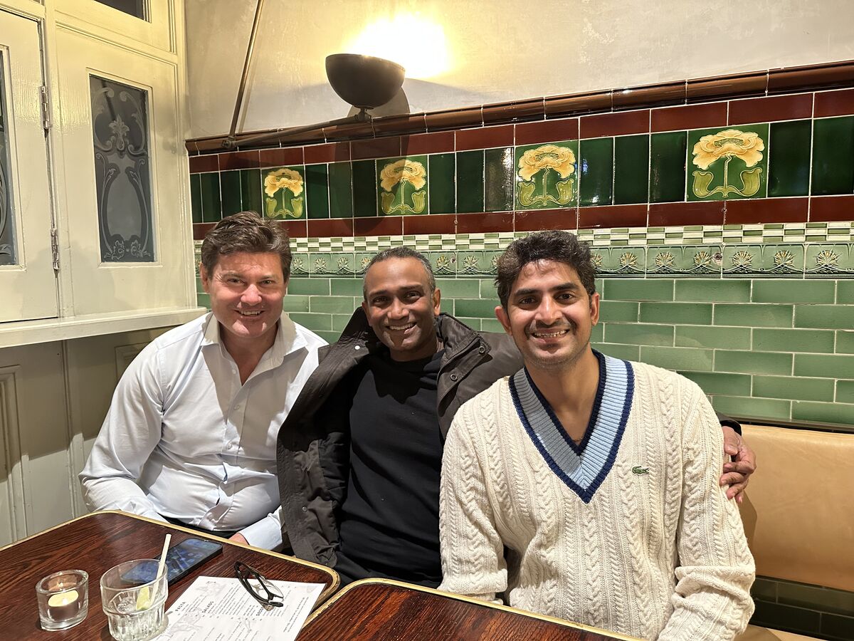 With Dr. Jonathan Herald, Australia