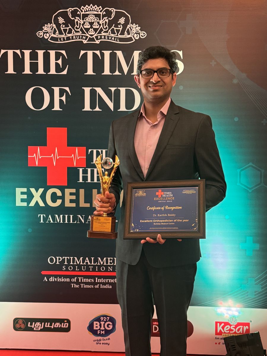 Times of India Excellence Award